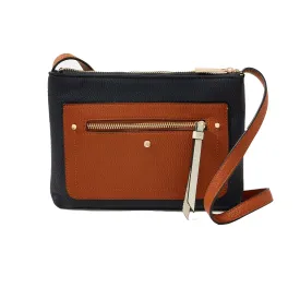 Accessorize London Women's Faux Leather Multi Ellie Sling Bag
