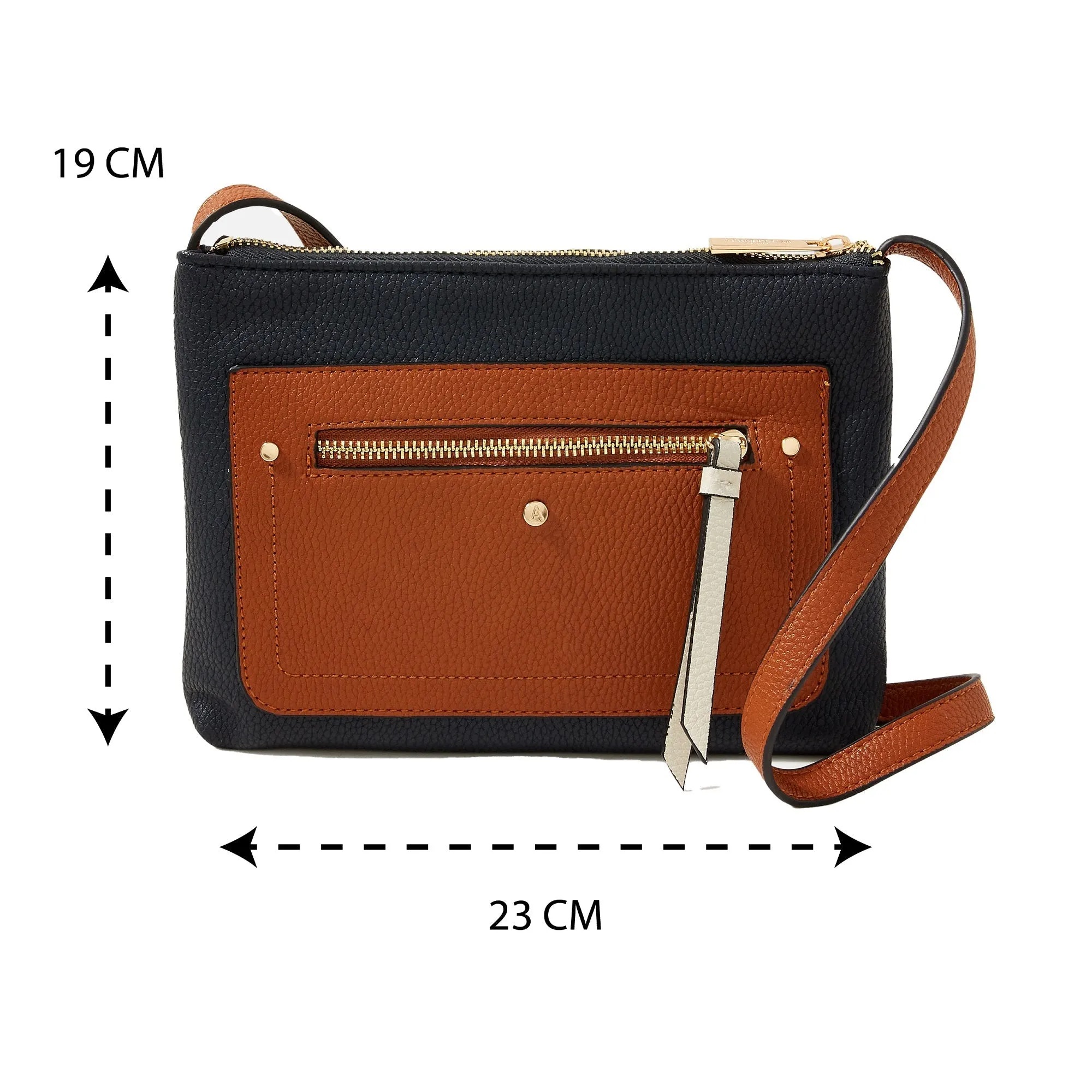 Accessorize London Women's Faux Leather Multi Ellie Sling Bag