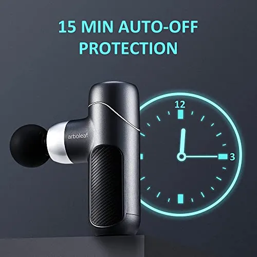 arboleaf Mini Massage Gun Deep Tissue, Muscle Massager for Back Pain Relief, Small Massage Gun Travel Massager Handheld, Quiet Percussion Massager Portable, Whole Body- FSA and HSA Eligible