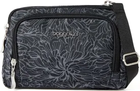 Baggallini Trifecta RFID Wallet 8"x6" Crossbody Women Convertible Fanny Pack Belt Bag