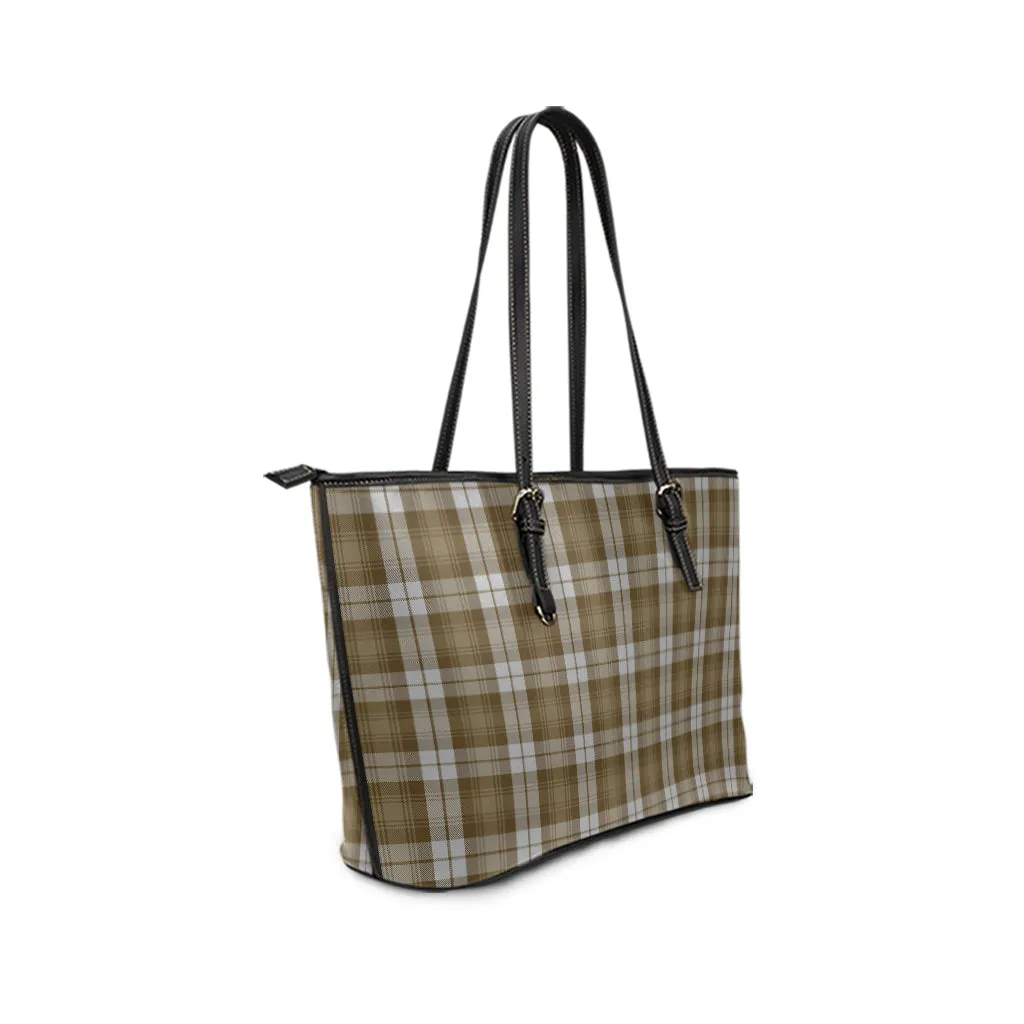 Baillie Dress Tartan Leather Tote Bag