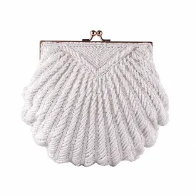 Beaded Seashell Purse