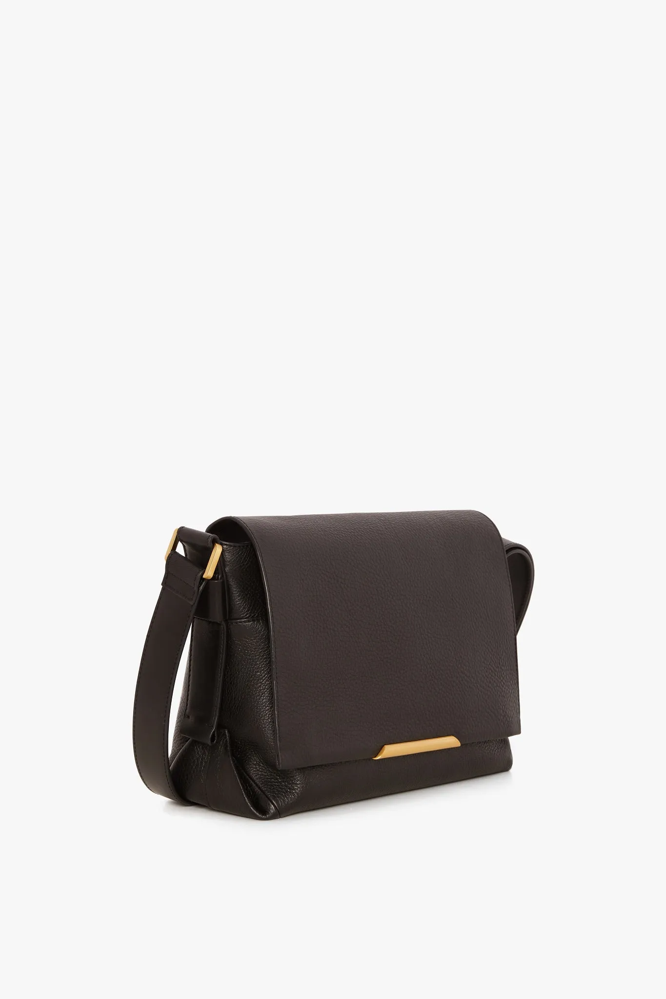 Beatrix Leather Flap Messenger