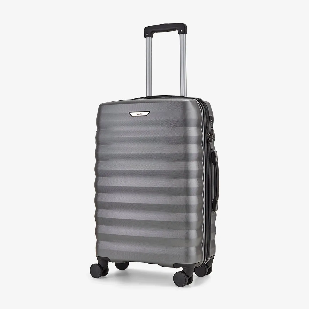 Berlin Medium Suitcase in Charcoal