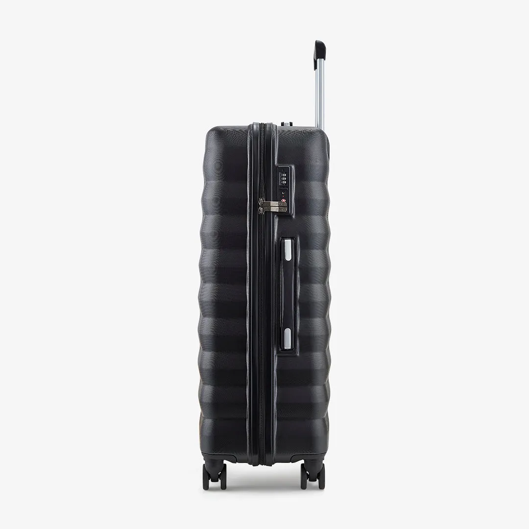 Berlin Set of 3 Suitcases in Black