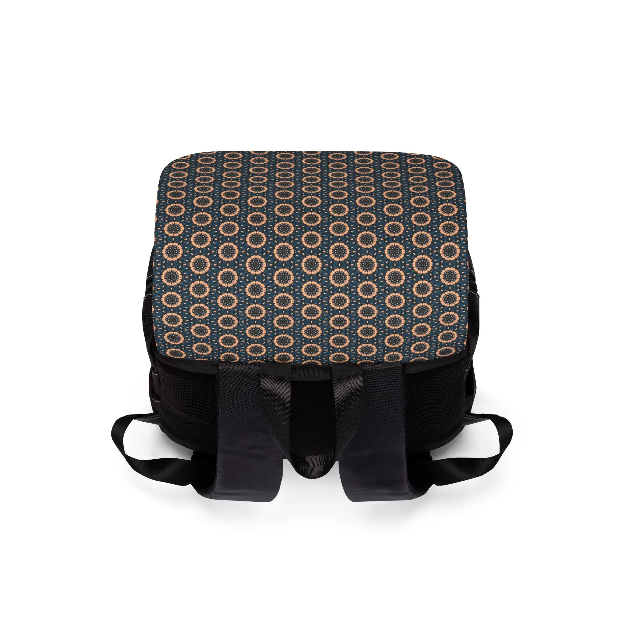 BLKSUN Cymatic AOP Casual Shoulder Backpack