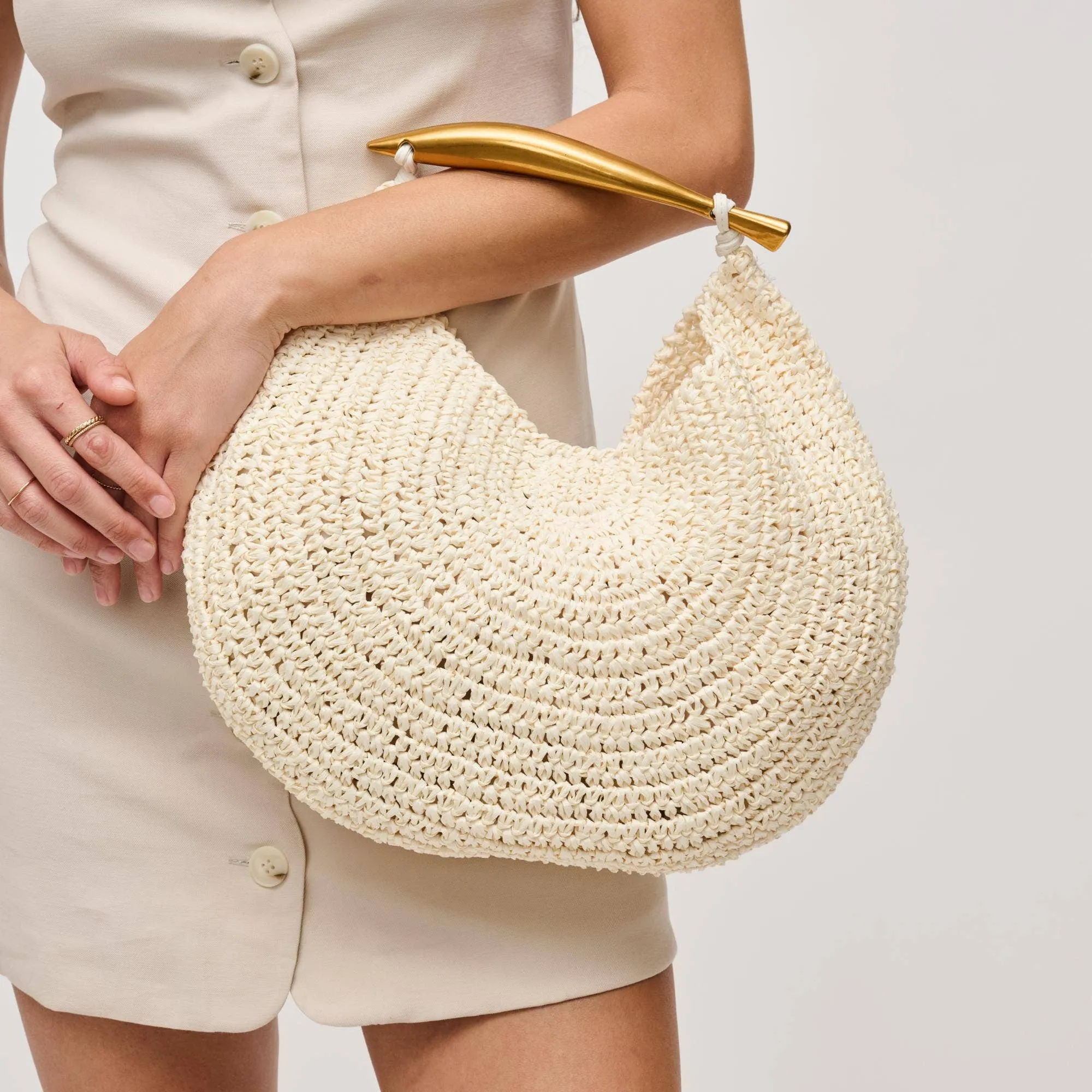 Brielle Crossbody: Natural