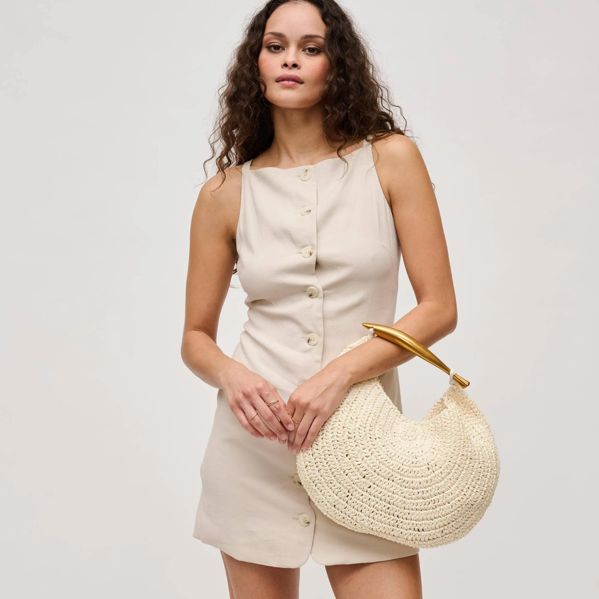 Brielle Crossbody: Natural