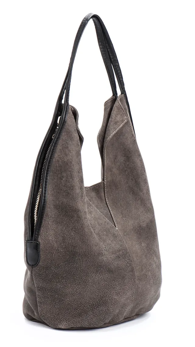 Brown Leather Tote Bag/Casual Shoulder Bag