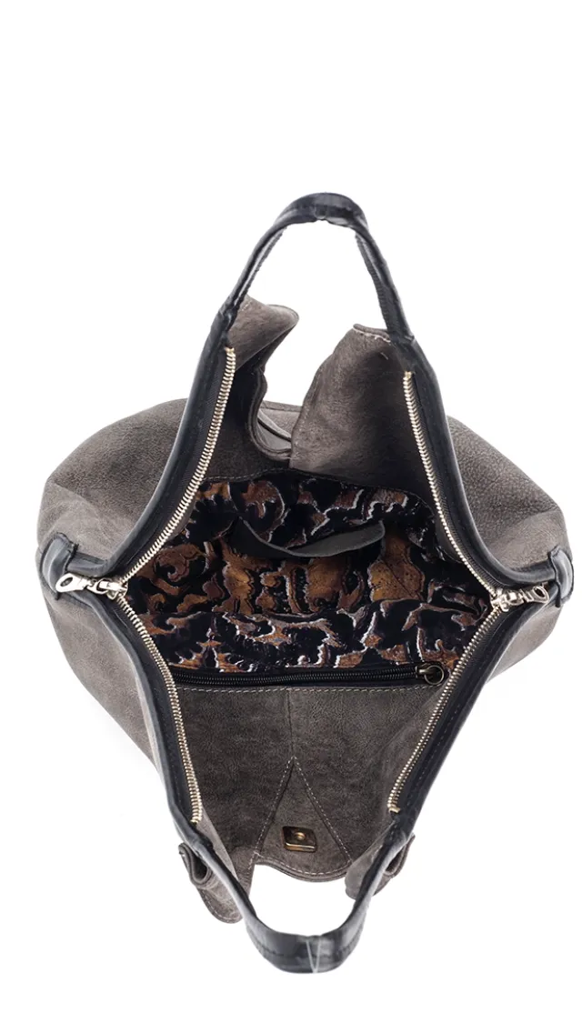 Brown Leather Tote Bag/Casual Shoulder Bag