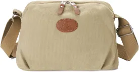 Crossbody Bag for Women Small Canvas Lightweight Casual Purses for Travel Daily