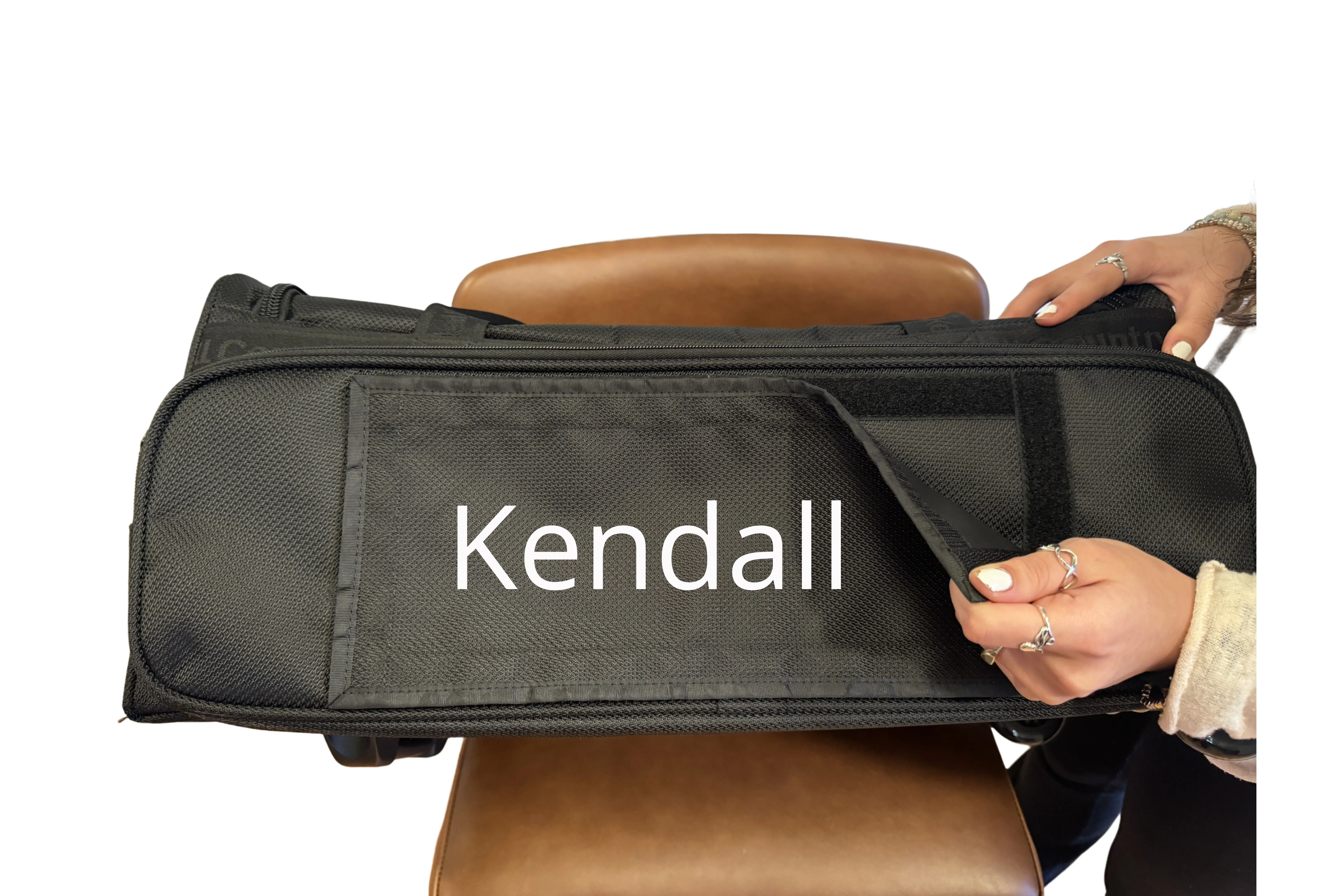 Dance Bag with Garment Rack - Raven Black, Large 28"