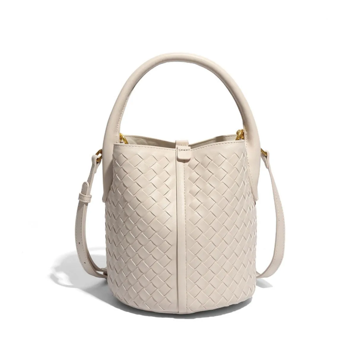 Diana Woven Bucket Bag