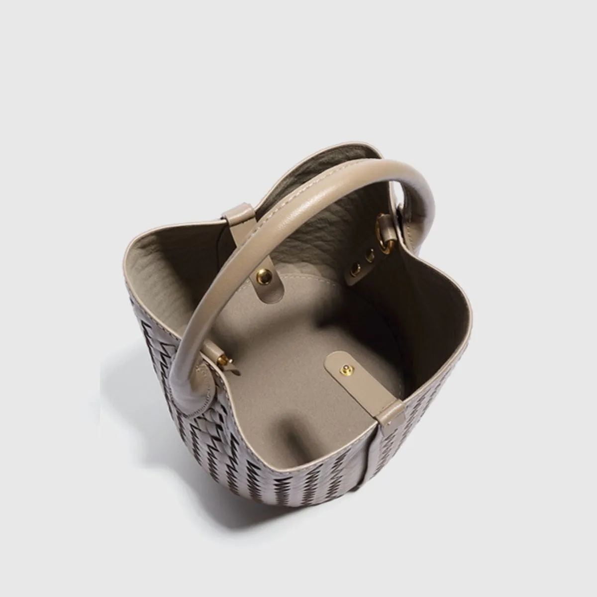 Diana Woven Bucket Bag