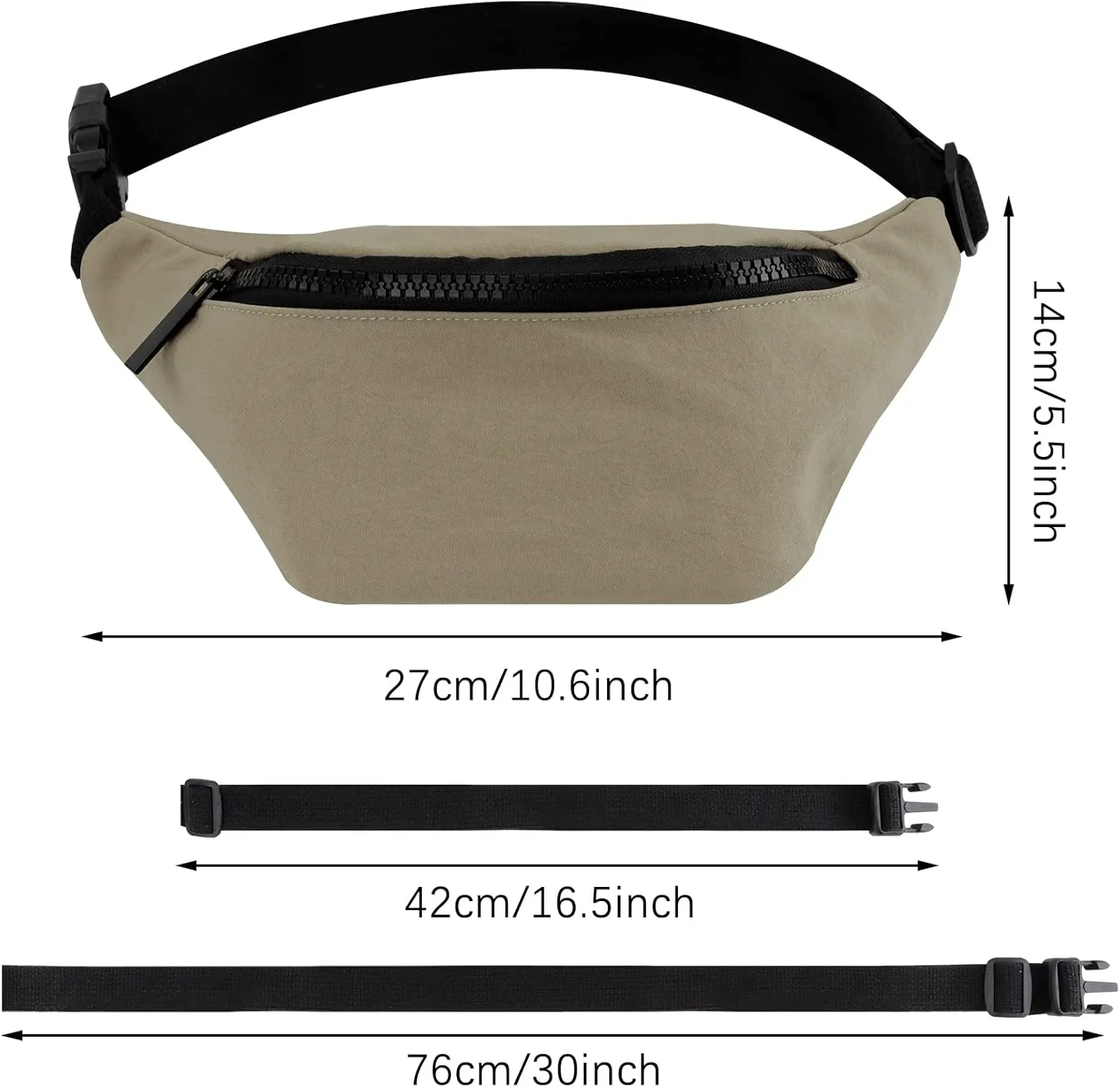 Fanny Pack for Kids,Adjustable Waist Bag for Kids Boys Girls,Cute Fashionable Waist Pack Children's Bum Bag,Sports Workout Traveling Running Carrying Phones Mini Bags (Military Green)