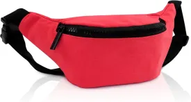 Fanny Pack for Kids,Adjustable Waist Bag for Kids Boys Girls,Cute Fashionable Waist Pack Children's Bum Bag,Sports Workout Traveling Running Carrying Phones Mini Bags (Red)