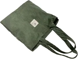 Geerta Corduroy Bag Corduroy Tote Bag with Zipper Pockets Shoulder Bag