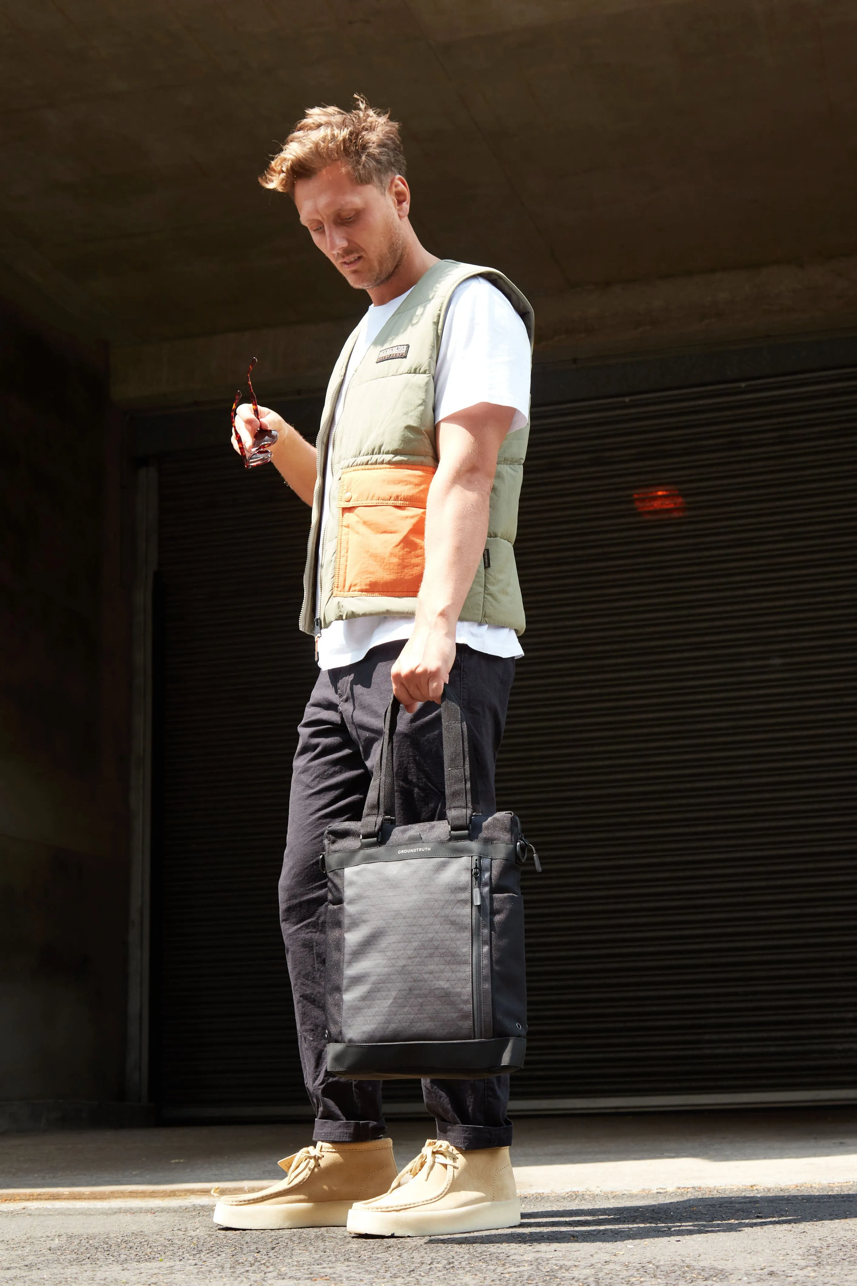 GROUNDTRUTH RIKR 10L Tote Pack in Black