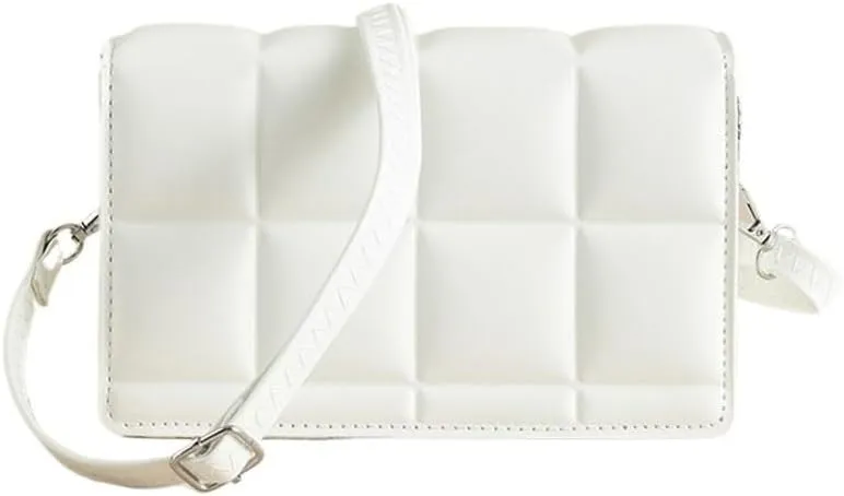 HBJWOV Crossbody Tofu Bag Fashionable and Small Square Bag Versatile Shoulder Chocolate Bag