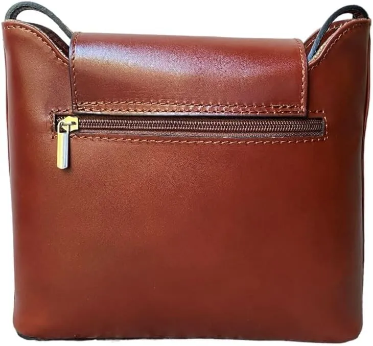 Isabella Leather Crossbody Bag