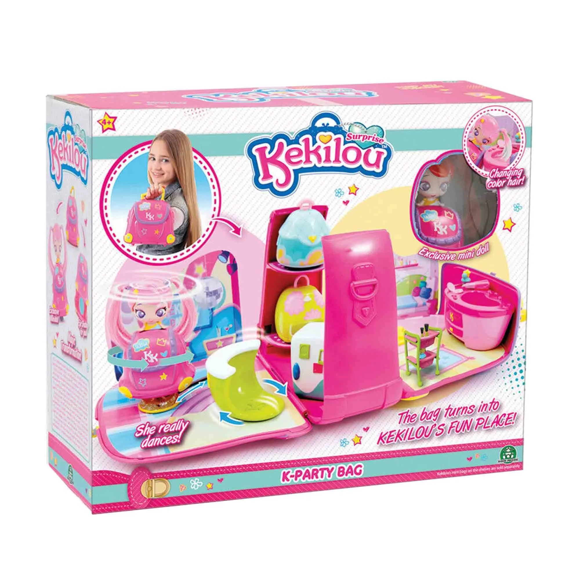 Kekilou Surprise K-Party Bag Doll Playset Girls Toy Gift Present Age 4 Years 