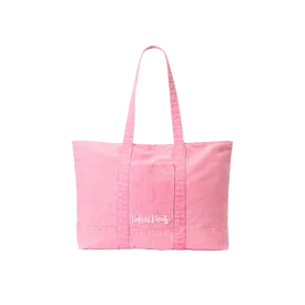 Kulani Kinis Weekender Beach Tote Bag - Pink Denim