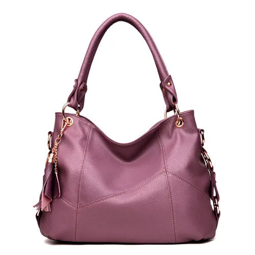 Leather Tote Handle Bag