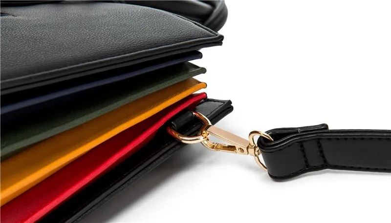 Leather Tote Laptop Bag for Women 13-inch