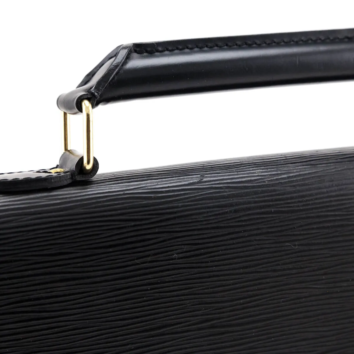 Louis Vuitton Black Epi Laguito Briefcase