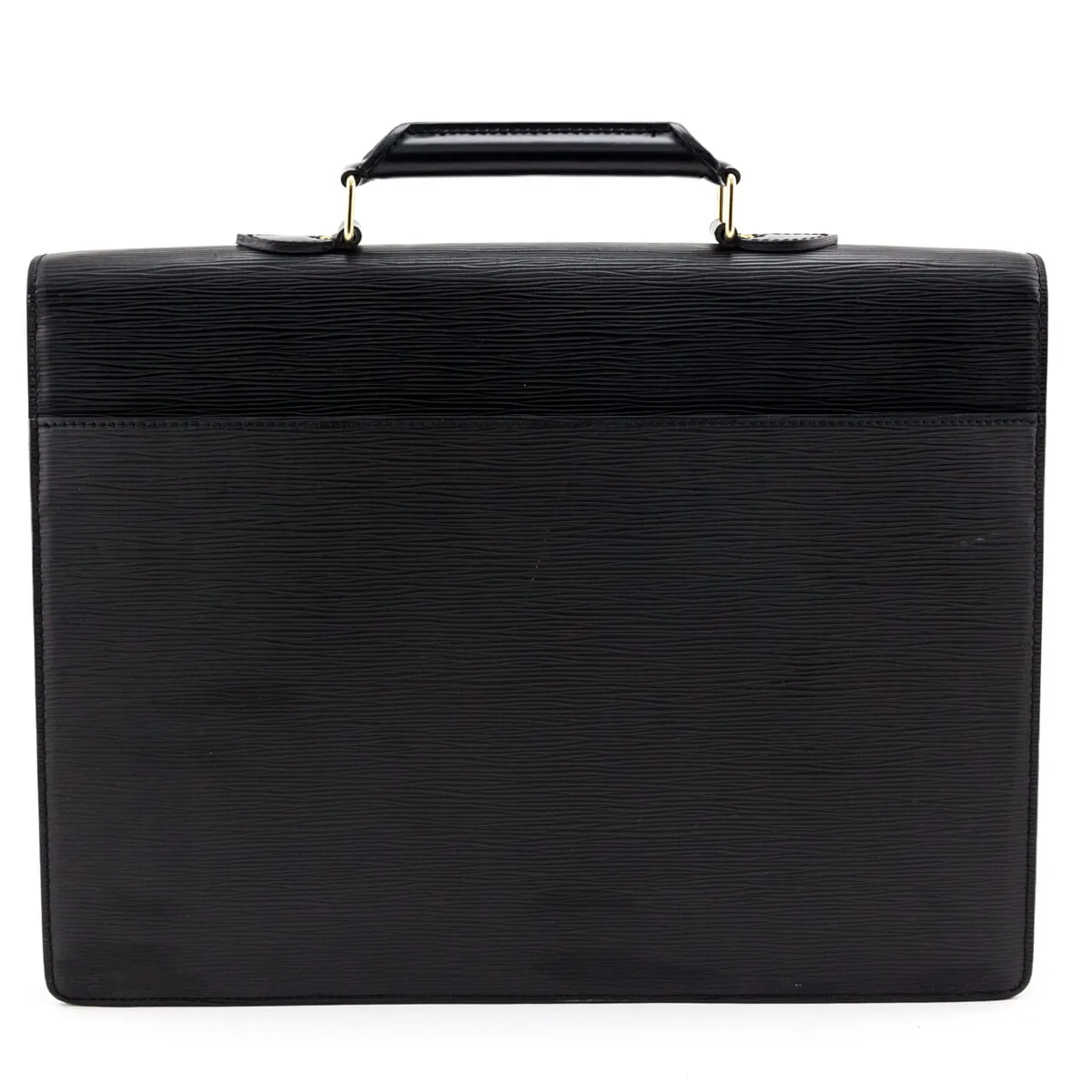 Louis Vuitton Black Epi Laguito Briefcase