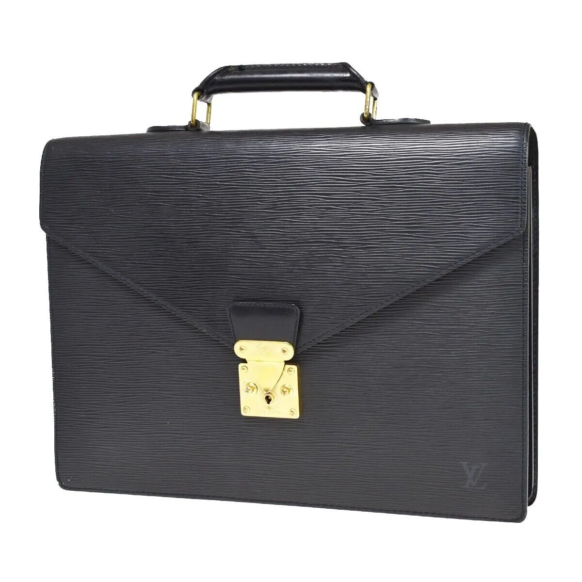 Louis Vuitton Serviette Conseiller  Leather Backpack Bag