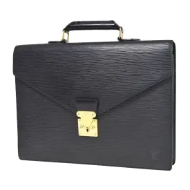 Louis Vuitton Serviette Conseiller  Leather Backpack Bag