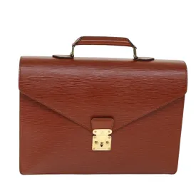 Louis Vuitton Serviette Conseiller  Leather Briefcase Bag