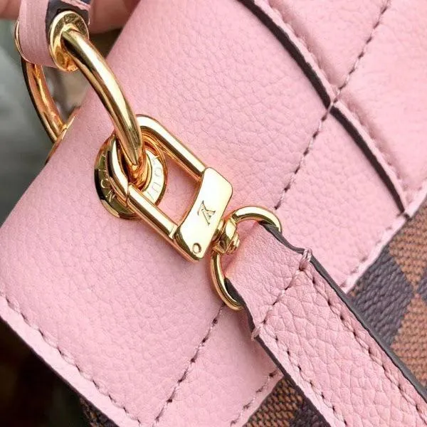 LV Clapton Backpack Damier Ebene Magnolia