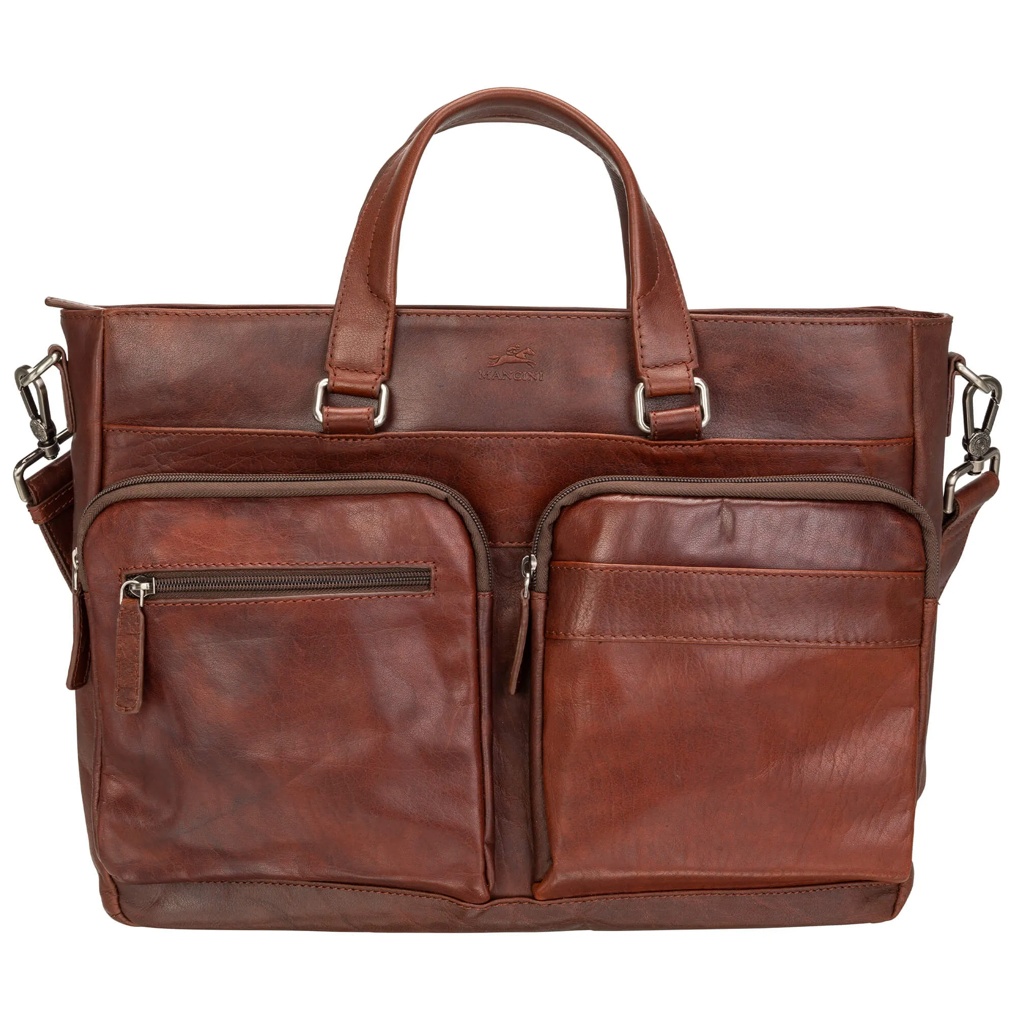 Mancini Buffalo Collection Tote for 14” Laptop