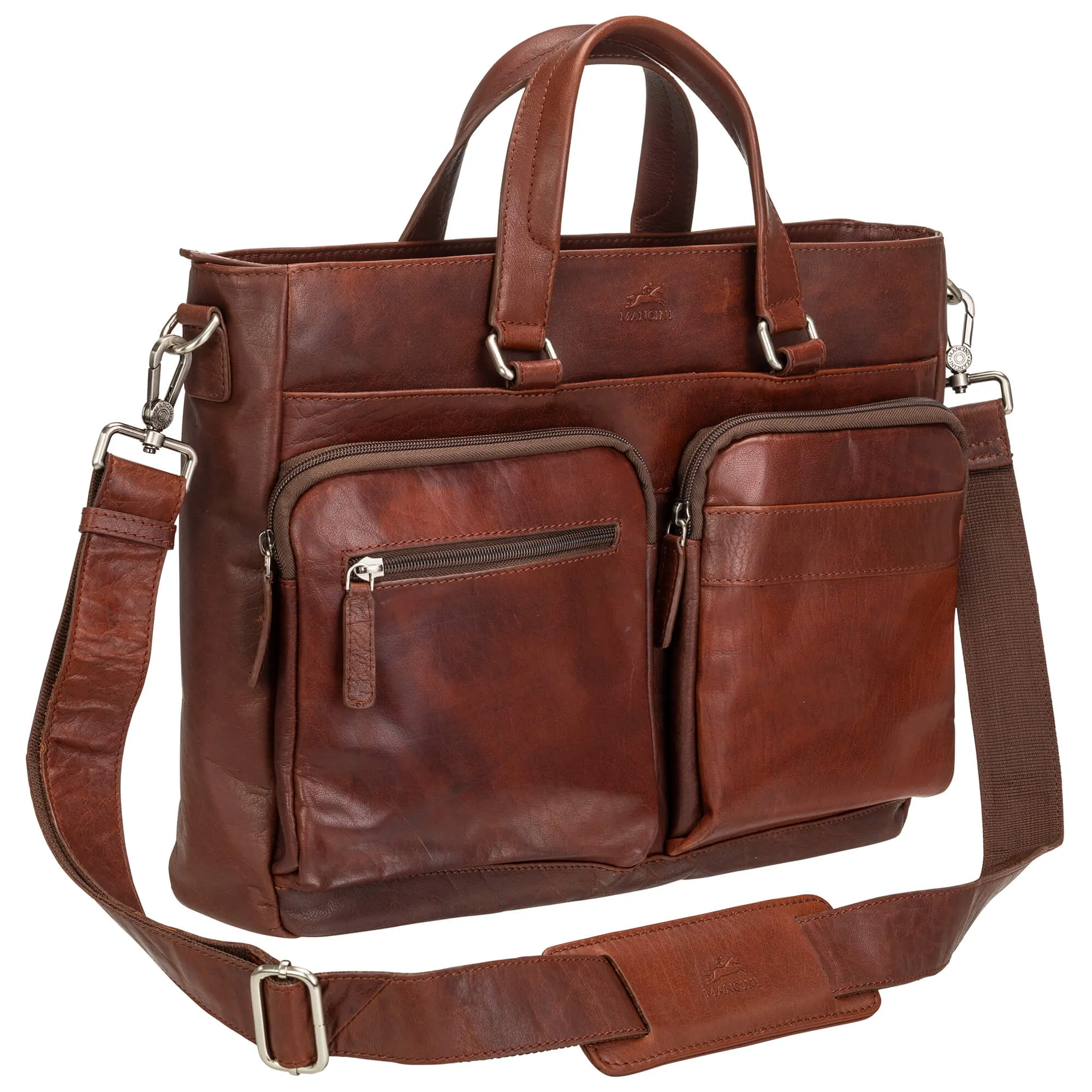Mancini Buffalo Collection Tote for 14” Laptop