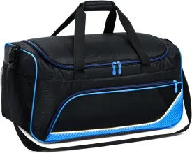 Mens Gym Bag 21 inch Large Overnight Weekender Duffle Bag for Travel Sport-Blue/Black