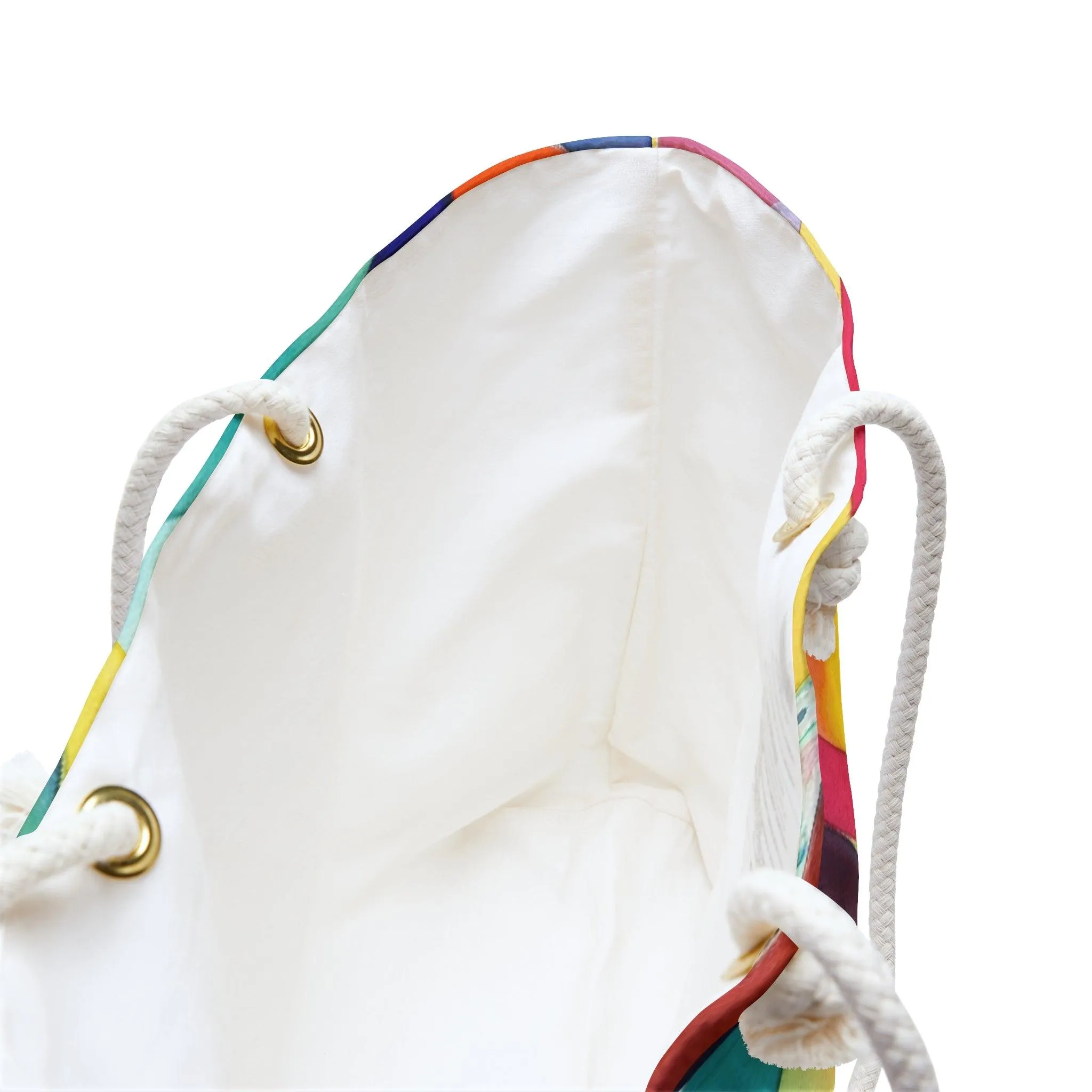 Miniaday Designs Vibrant Circle Weekender Bag Multicolor