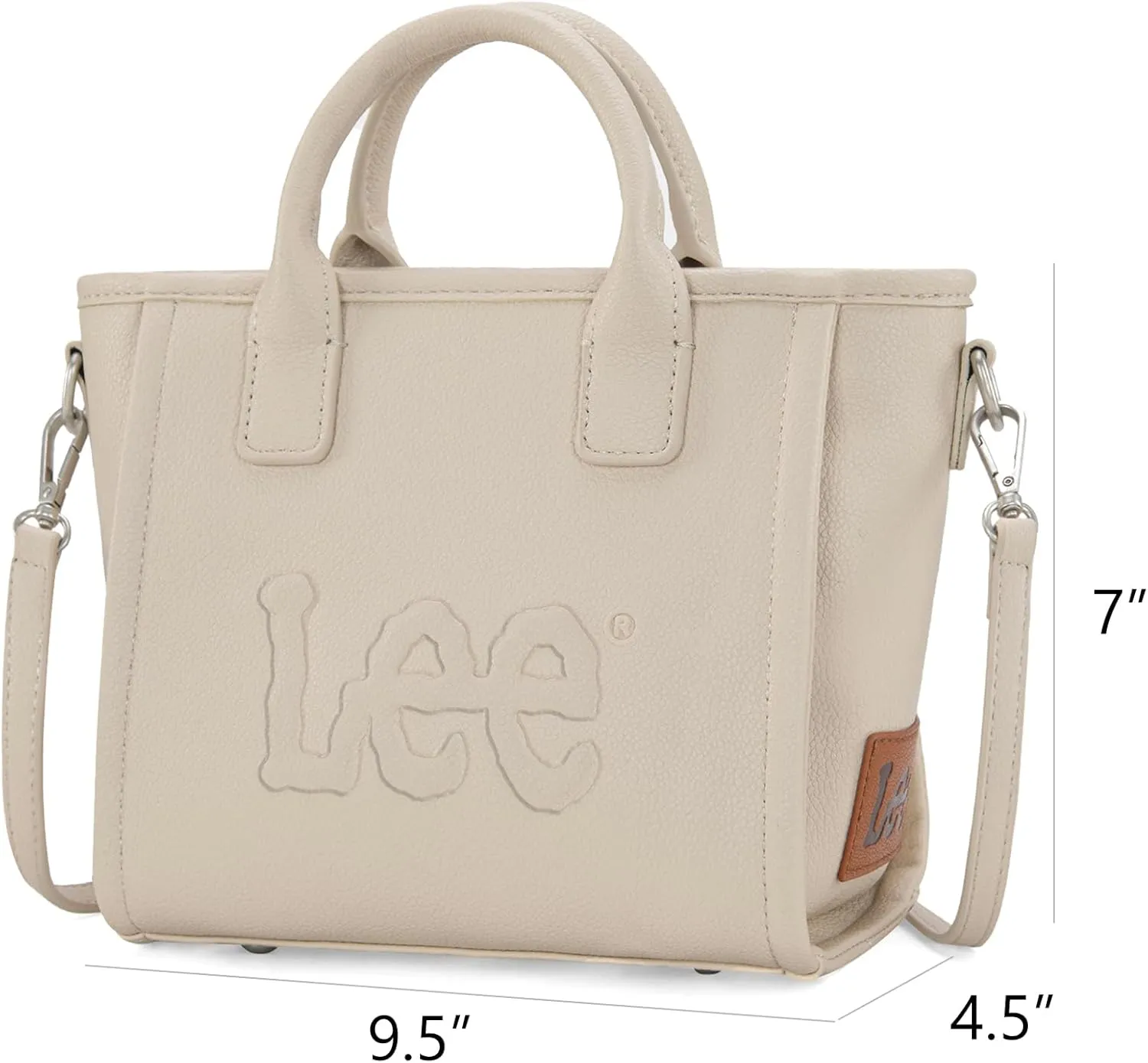 Montana West x Lee Small Tote Bag for Women Crossbody Purse & Handbags with Adjustable Strap