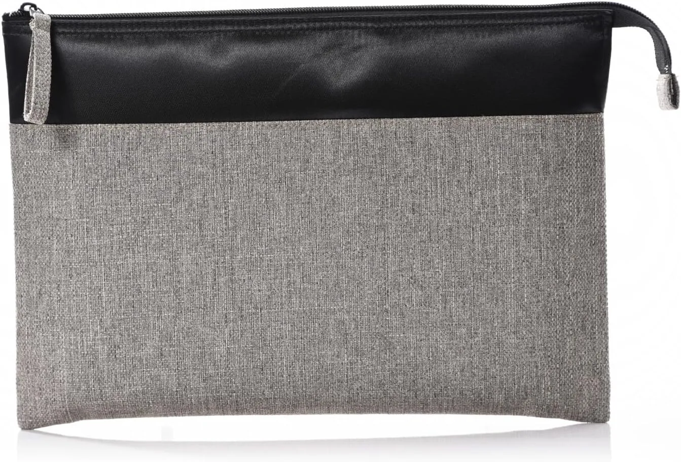 MOS-31K Calligraphy Set, Clutch Bag Type, Hemp Pattern, Natural