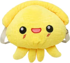 Plush Crossbody Purse for Women, Cute Shoulder Bag Small Fluffy Crossbody Bag, Kawaii Handbag Purse for Travel (Yellow)