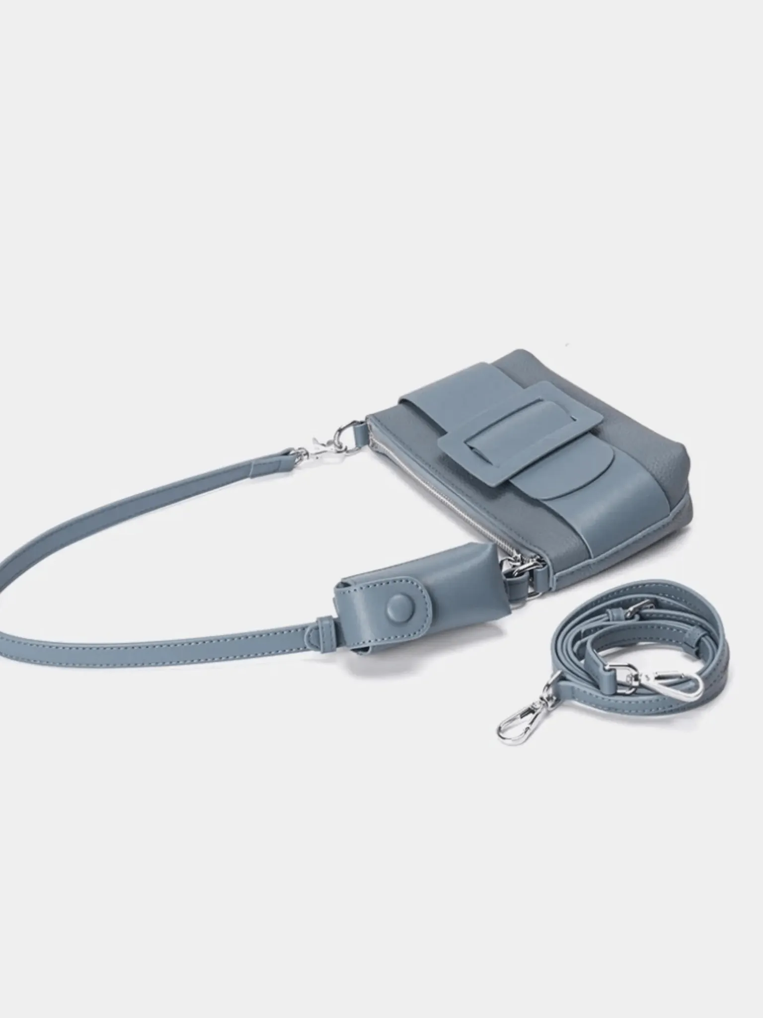 Raisa | Stylish Multi-Color Belted Crossbody Bag
