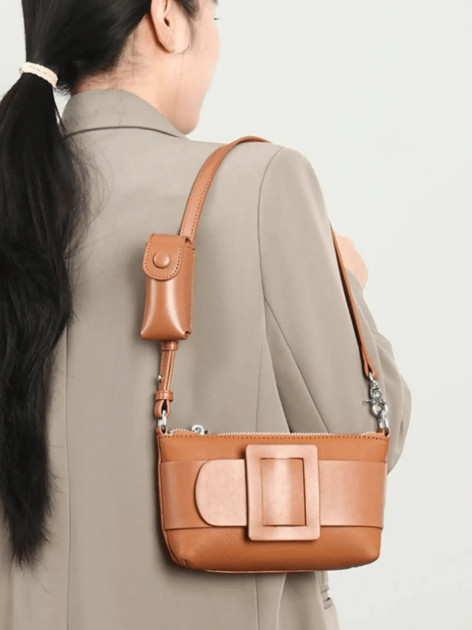 Raisa | Stylish Multi-Color Belted Crossbody Bag
