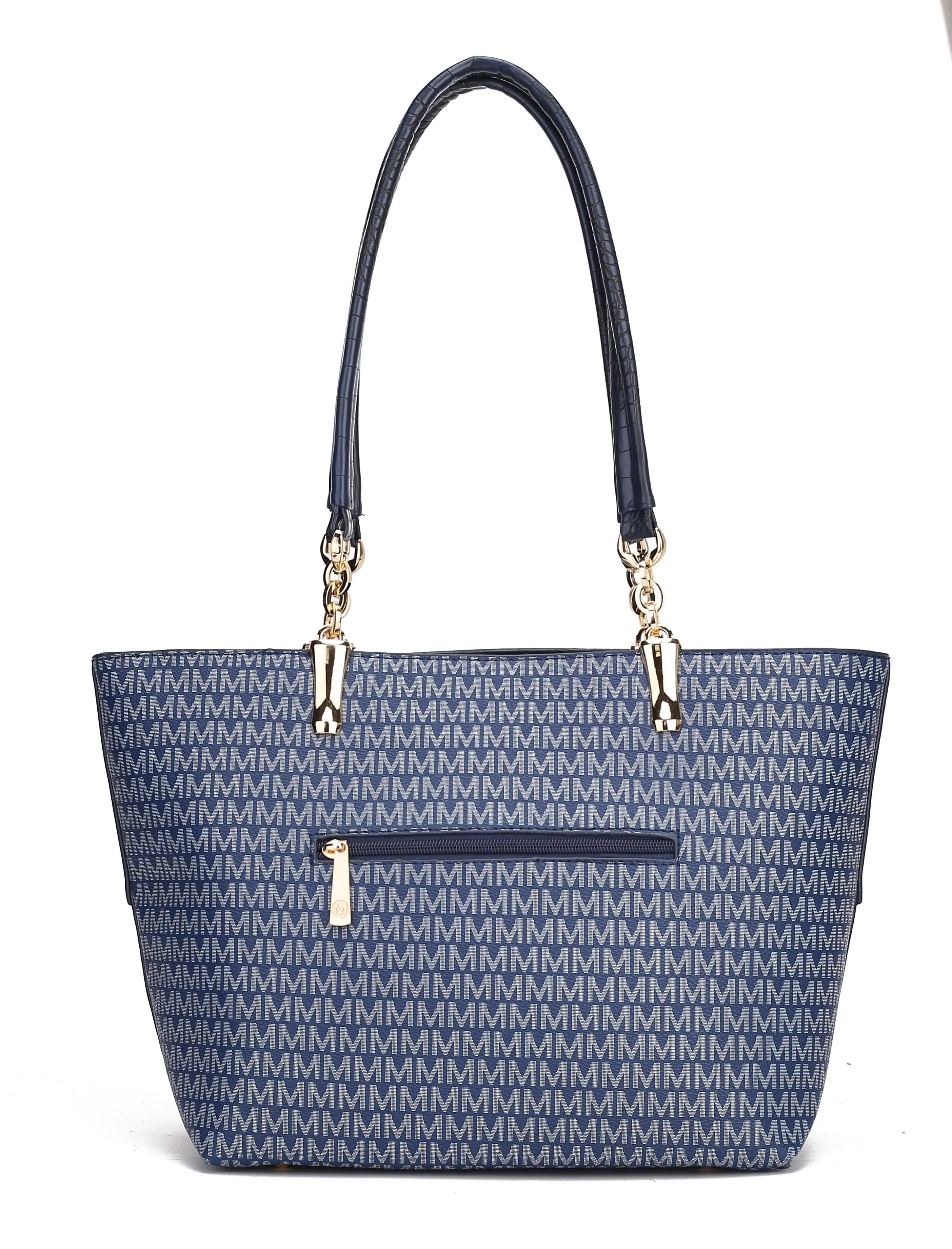 Sasha Elegant Vegan Leather Tote by MKF Collection
