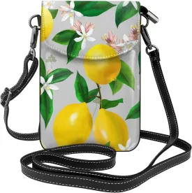 Small Crossbody Bag For Women,Leather Phone Purse Women'S Shoulder Handbags Wallet Purse -Leopard Print