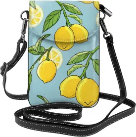 Small Crossbody Bag For Women,Leather Phone Purse Women'S Shoulder Handbags Wallet Purse -Leopard Print