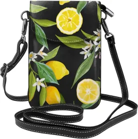 Small Crossbody Bag For Women,Leather Phone Purse Women'S Shoulder Handbags Wallet Purse -Leopard Print
