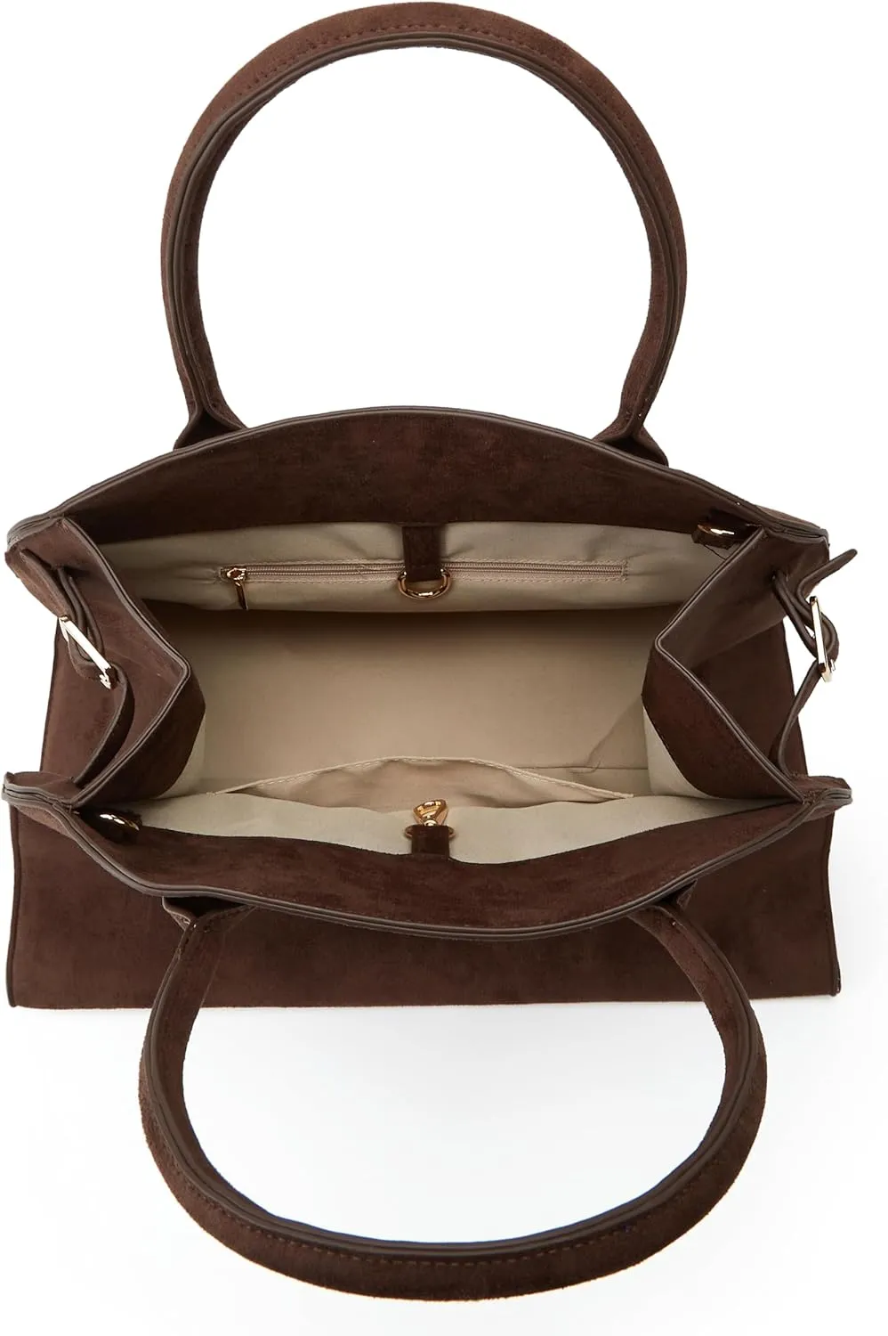 Suede Large Tote Bag for Women Leather Bag Retro Purses Crossbody Bag Trendy Handbag Work Bag 2024