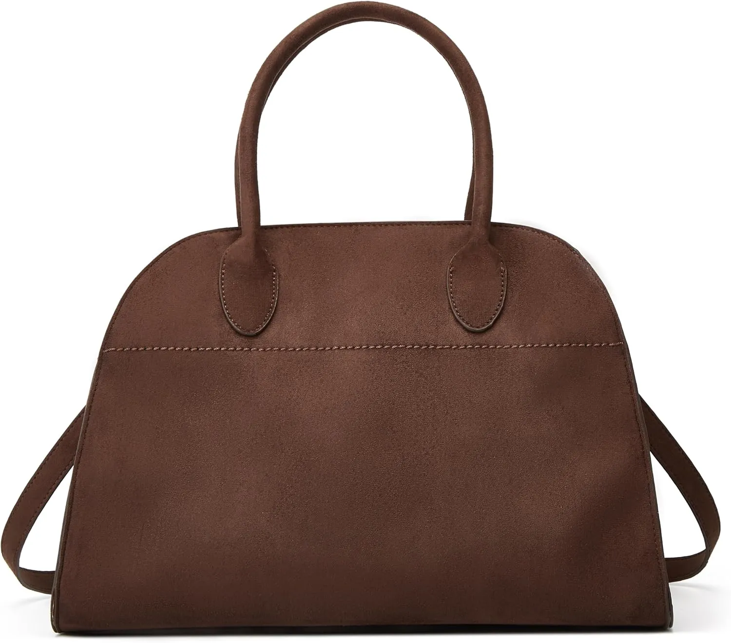 Suede Large Tote Bag for Women Leather Bag Retro Purses Crossbody Bag Trendy Handbag Work Bag 2024