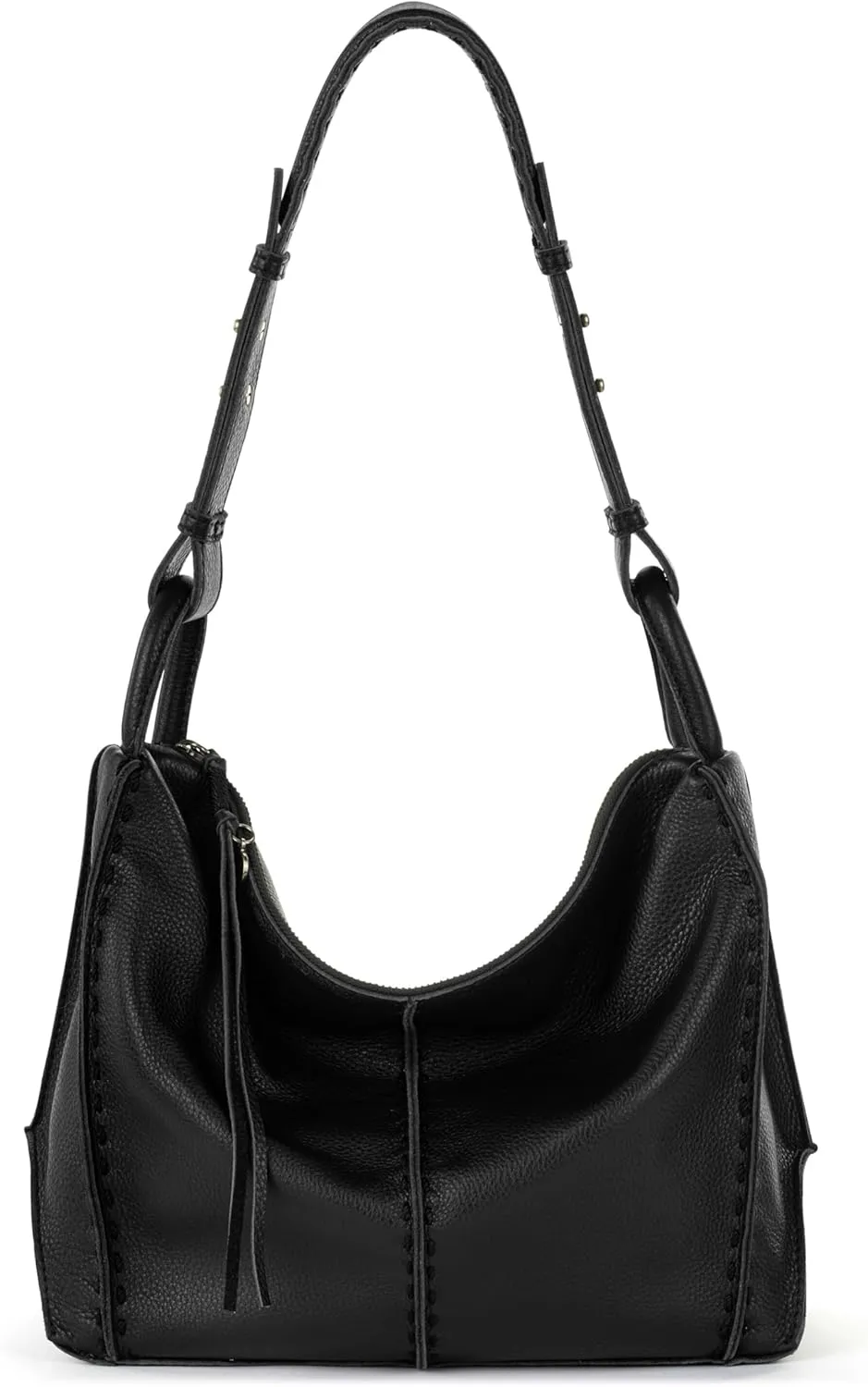 The Sak Los Feliz Hobo Purse - Premium Large Leather Women's Handbag for Everyday & Travel - Durable Purse With Zipper Pocket